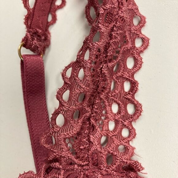 CHARLOTTE RUSSE, plum, bralette, Size Medium - Picture 6 of 12